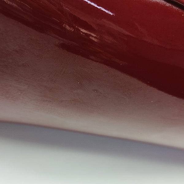 Lady Dior Large Cannage Patent Leather Red