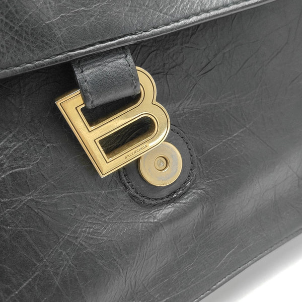 Crush Medium Calfskin Black