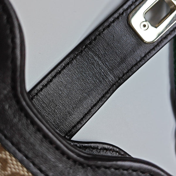 Moon Side Mini Monogram Coated Canvas Black