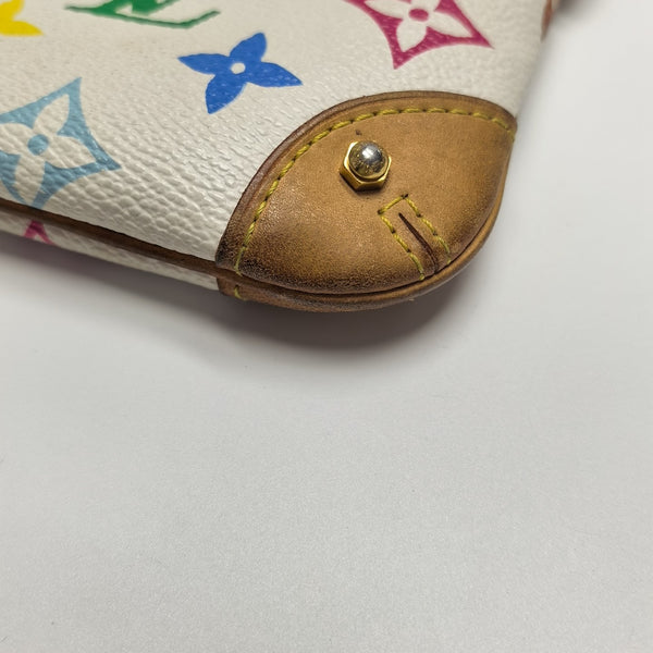 LV × TM VINTAGE MILLA Monogram Coated Canvas White