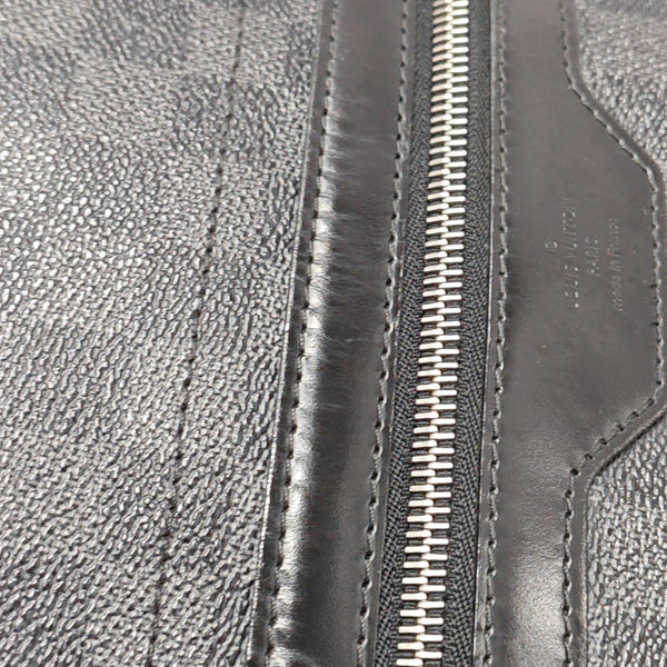 DANIEL Damier Graphite Coated Canvas Gray