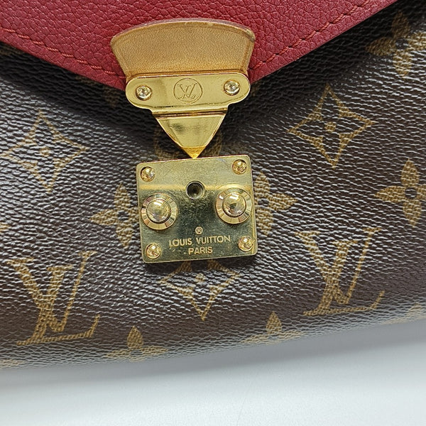 PALLAS BB Monogram Coated Canvas Brown