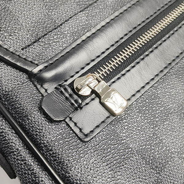 DANIEL Damier Graphite Coated Canvas Gray