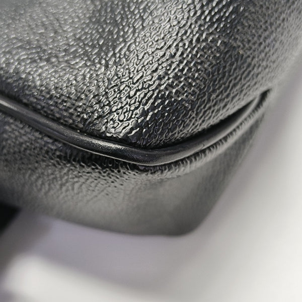 DISTRICT MM Damier Graphite Coated Canvas Gray
