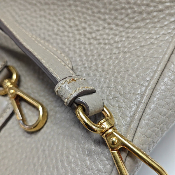 Galleria Large Calfskin Gray
