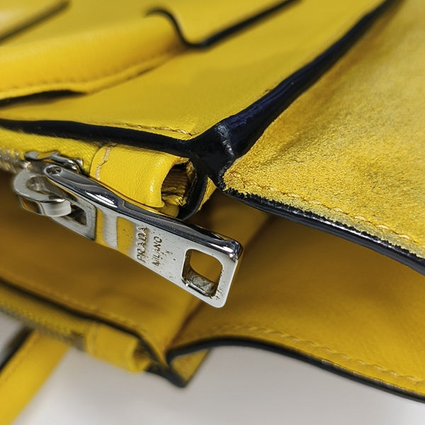 Calfskin Tote Bag Yellow