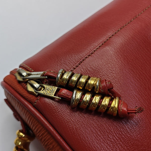 Velazquez Calfskin Red