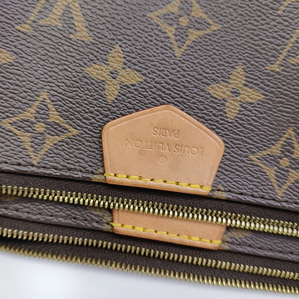 MULTI Monogram Coated Canvas Brown