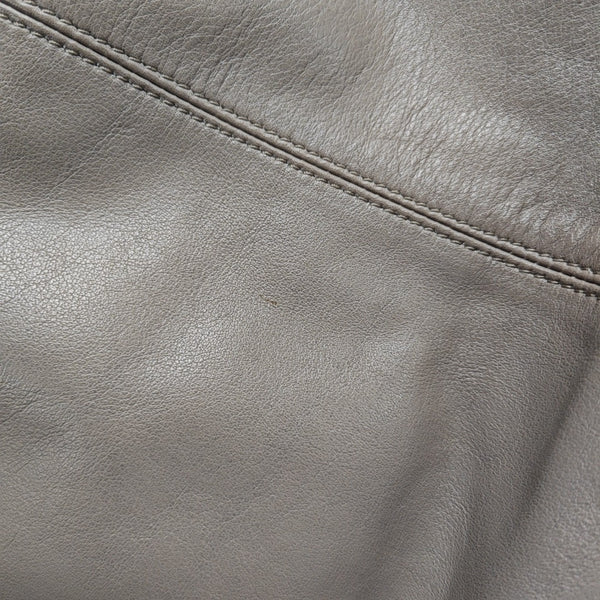 Calfskin Shoulder Bag Gray