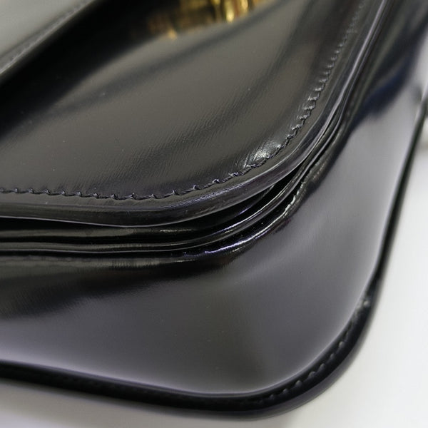 TRIOMPHE Medium Calfskin Black
