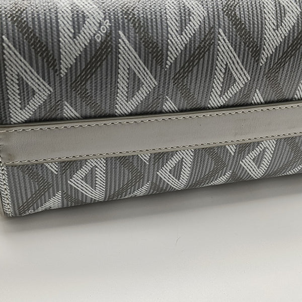 Lingot Oblique Coated Canvas Gray