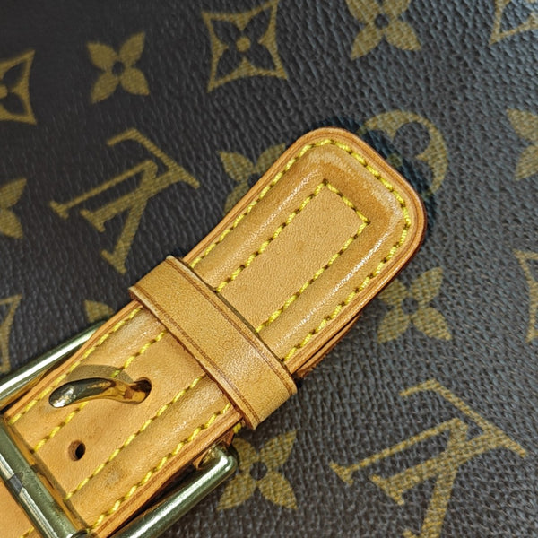 MULTIPLE Monogram Coated Canvas Brown