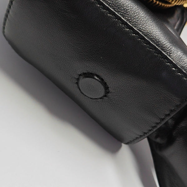 Lambskin Shoulder Bag Black