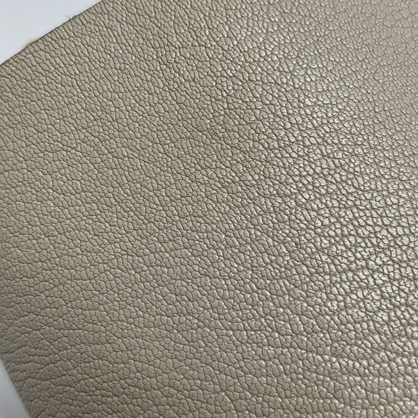 Square Stone Calfskin Beige