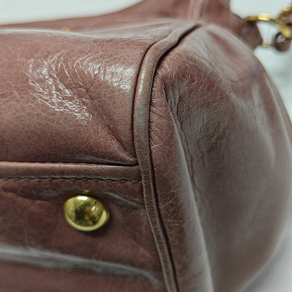 Calfskin Tote Bag Pink