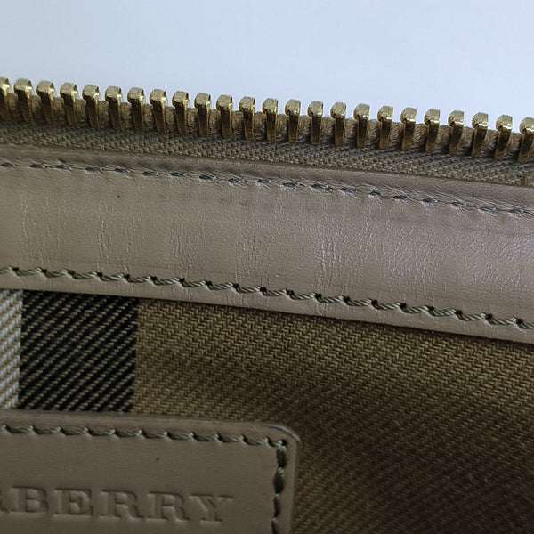 Suede Crossbody Bag Beige