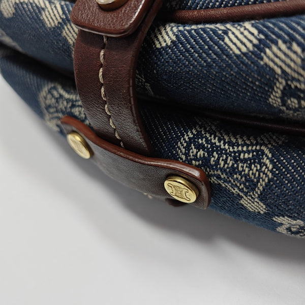 Canvas Shoulder Bag Blue