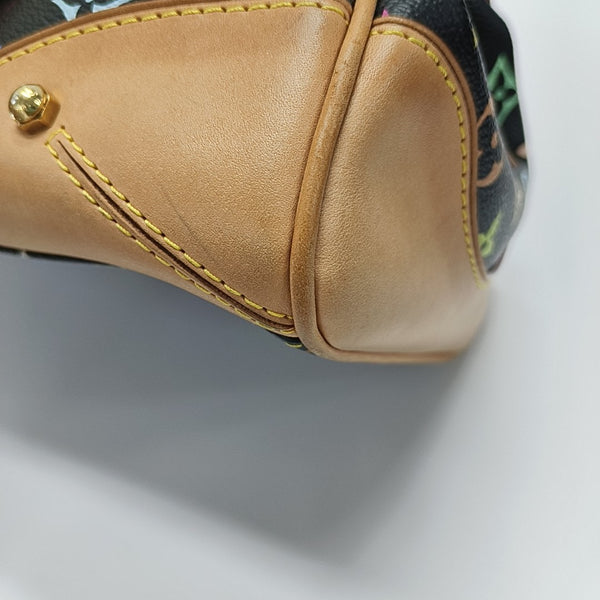 LV × TM CLAUDIA Monogram Coated Canvas Black