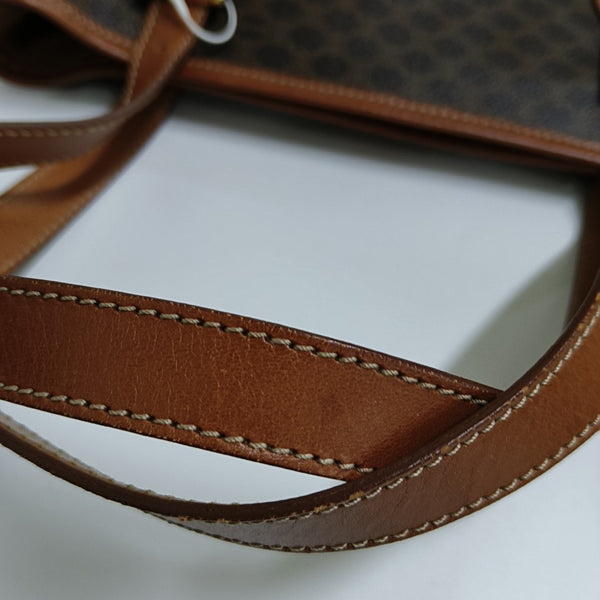 MACADAM TOTE Coated Canvas Brown