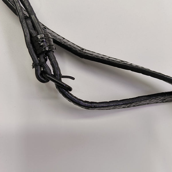 Hourglass S Calfskin Black