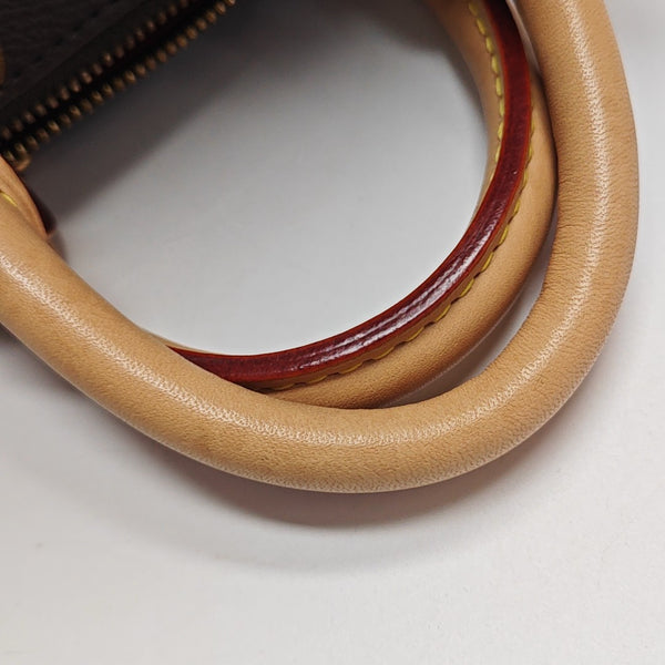 SPEEDY 20 Monogram Coated Canvas Brown