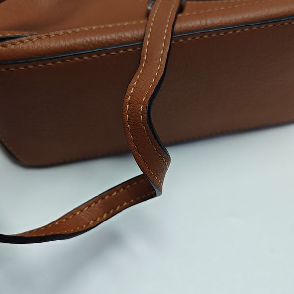 Puzzle Mini Calfskin Brown