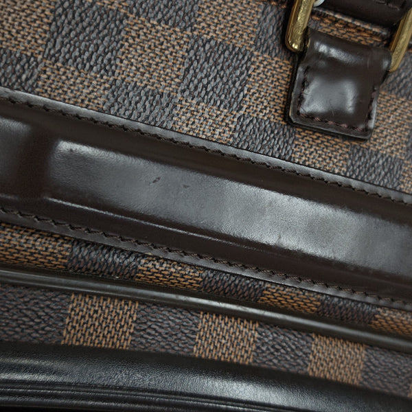 PEGASE 55 Damier Ebene Coated Canvas Brown