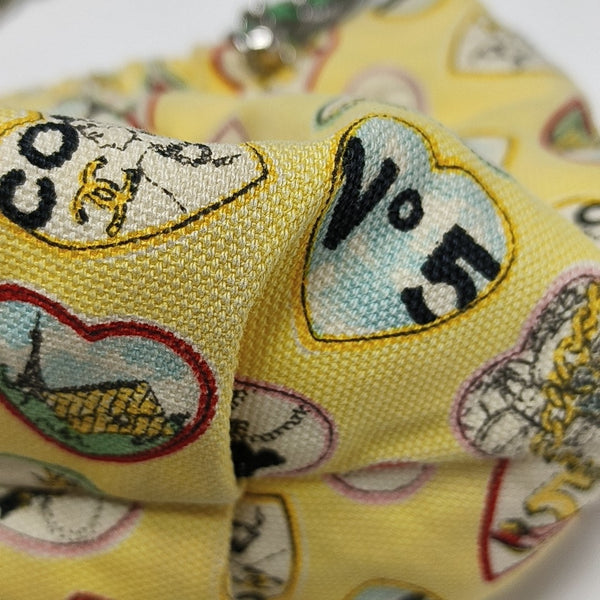 Fabric Top Handle Bag Multicolor