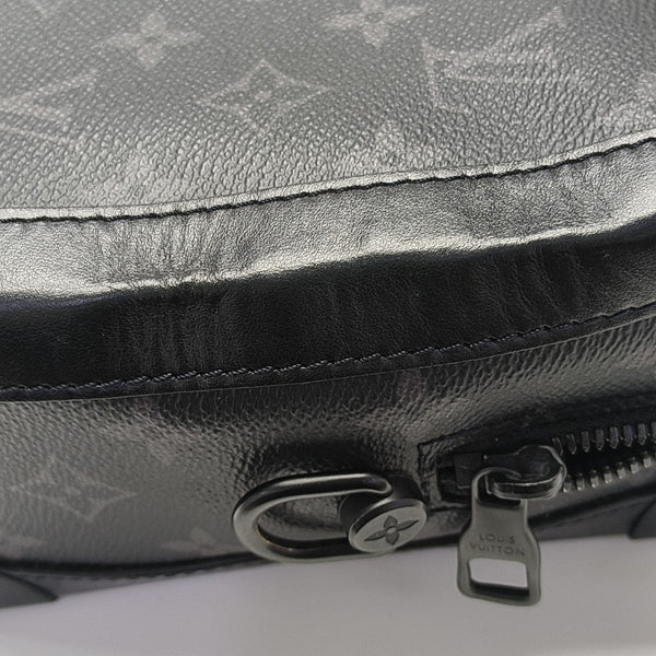 SOFT TRUNK Monogram Coated Canvas Black