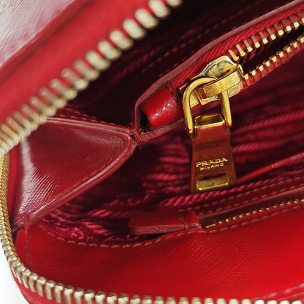 Promenade Saffiano Calfskin Red