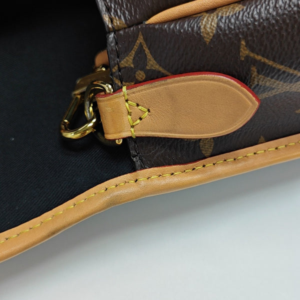 DIANE Monogram Coated Canvas Brown