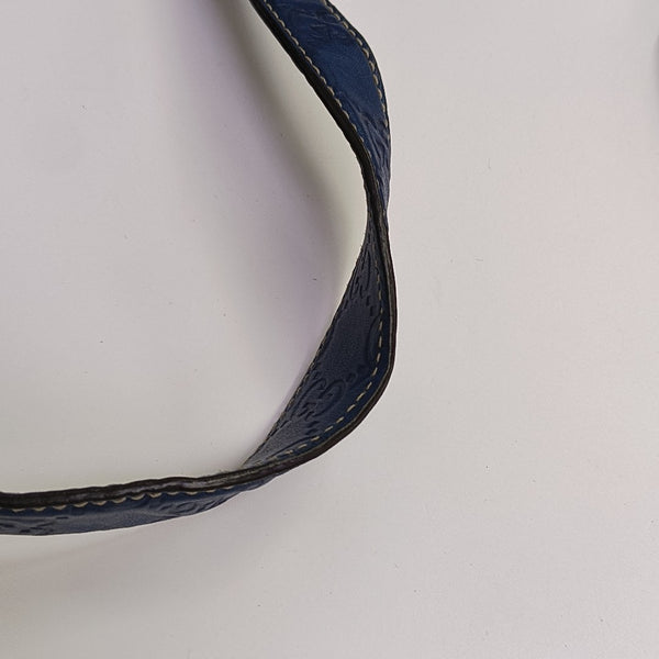 Canvas Shoulder Bag Blue