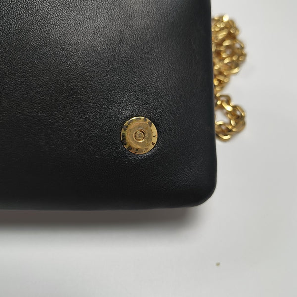COUSSIN Monogram Lambskin Black