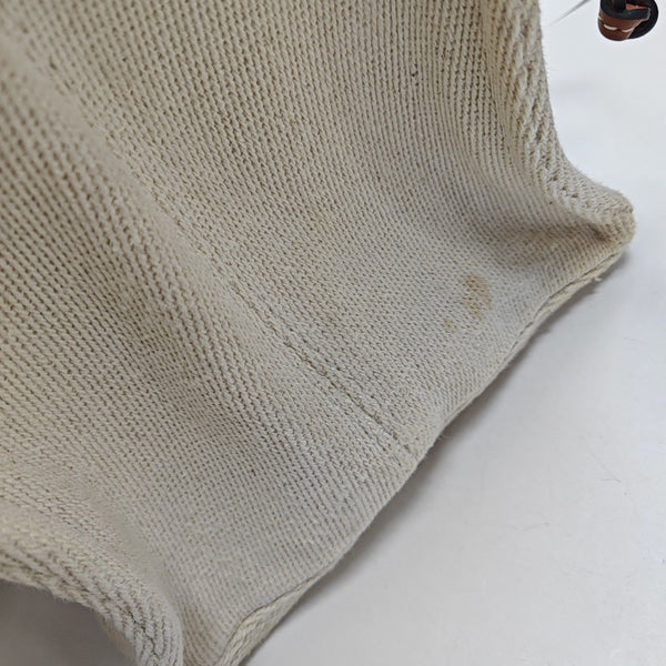 Cushion Small Canvas White