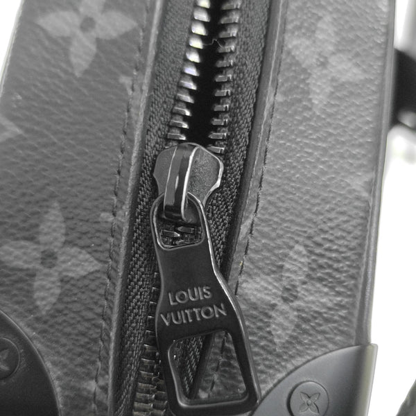 SOFT TRUNK Mini Monogram Coated Canvas Black