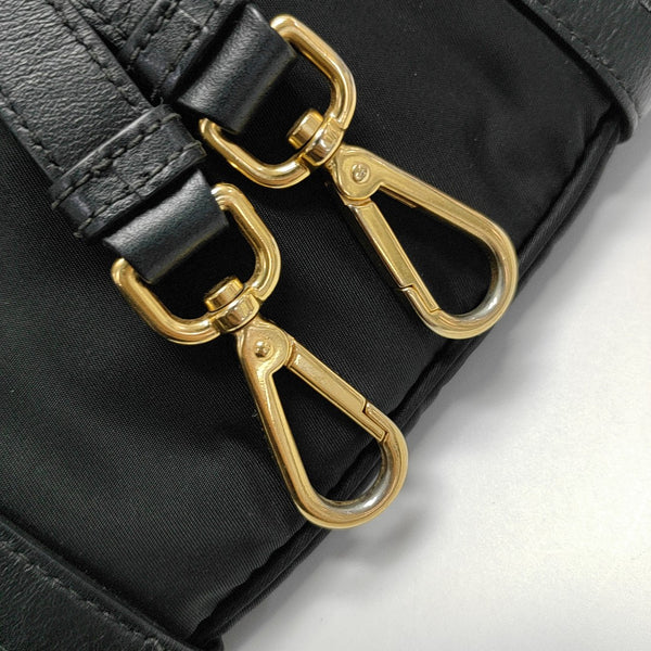 Nylon Shoulder Bag Black