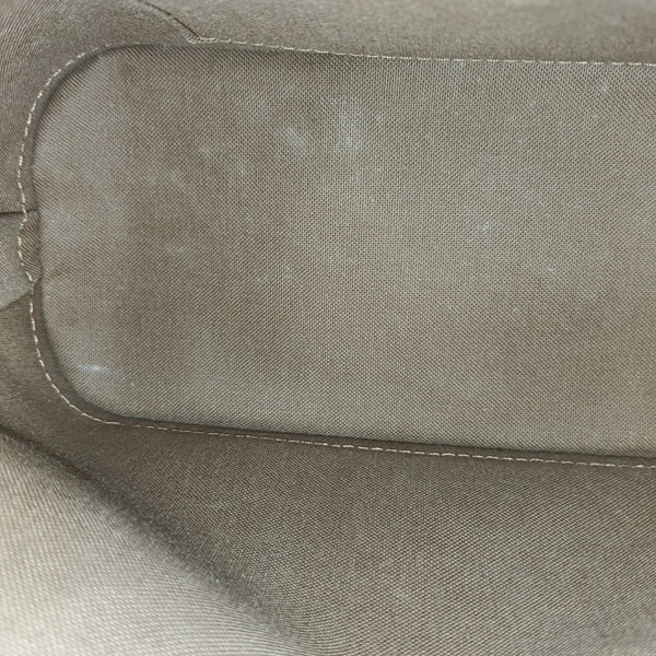 ALMA BB Monogram Coated Canvas Brown