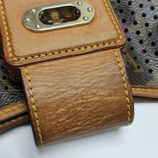 MUSETTE1 Monogram Coated Canvas Brown