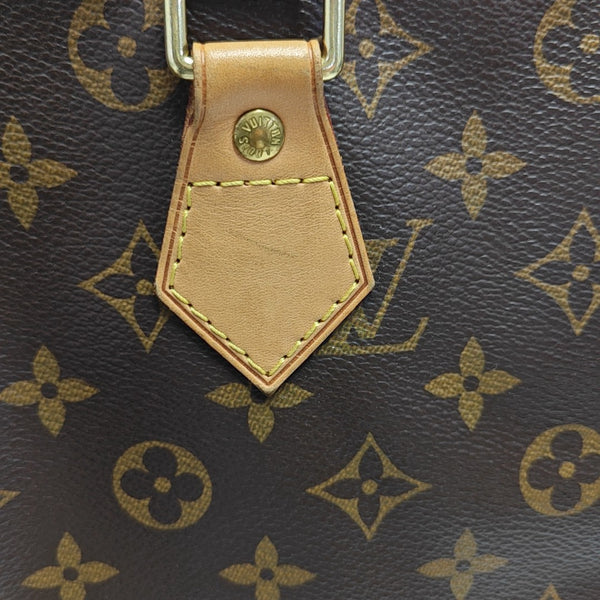 SPEEDY 30 Monogram Coated Canvas Brown