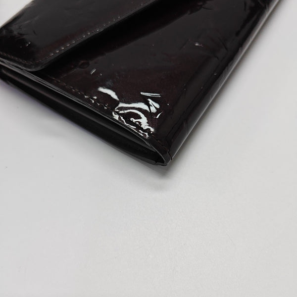 SARAH Patent Leather Red Wallet