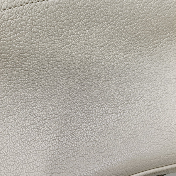 Aphrodite Small Calfskin White