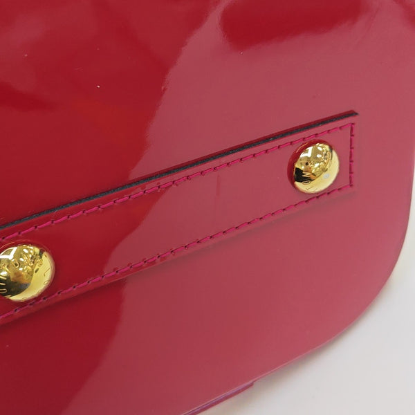 ALMA MM Patent Leather Red