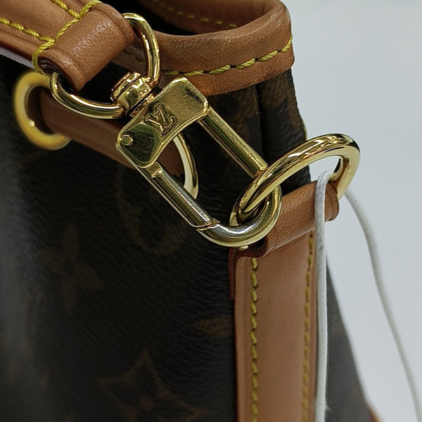 NOÉ Nano Monogram Coated Canvas Brown