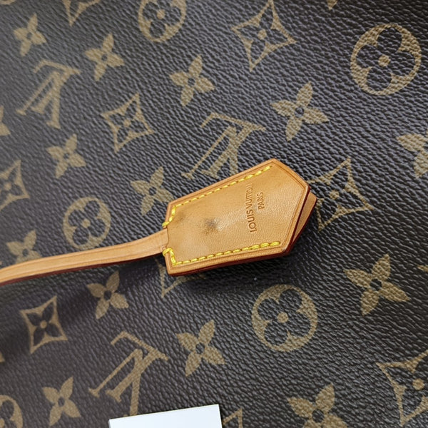 LOCKIT Monogram Coated Canvas Brown
