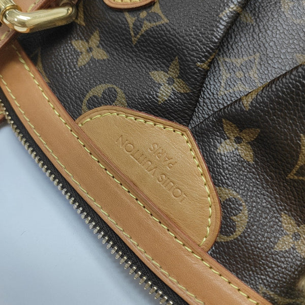 TIVOLI GM Monogram Coated Canvas Brown
