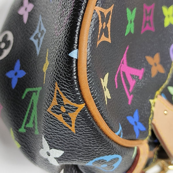LV × TM MARILYN Monogram Coated Canvas Black