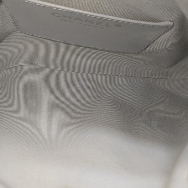 Quilted Calfskin Silver