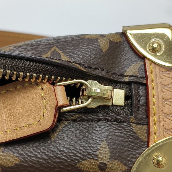 SIDE TRUNK PM Monogram Coated Canvas Brown
