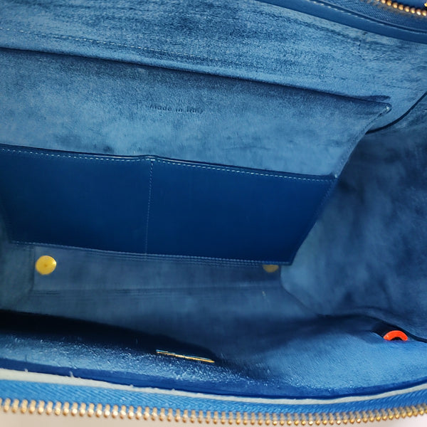 BELT Mini Calfskin Blue