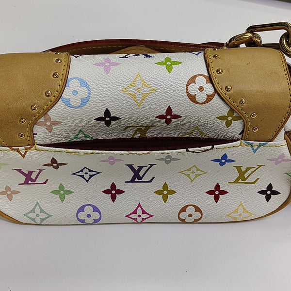 LV × TM MARILYN Monogram Coated Canvas White